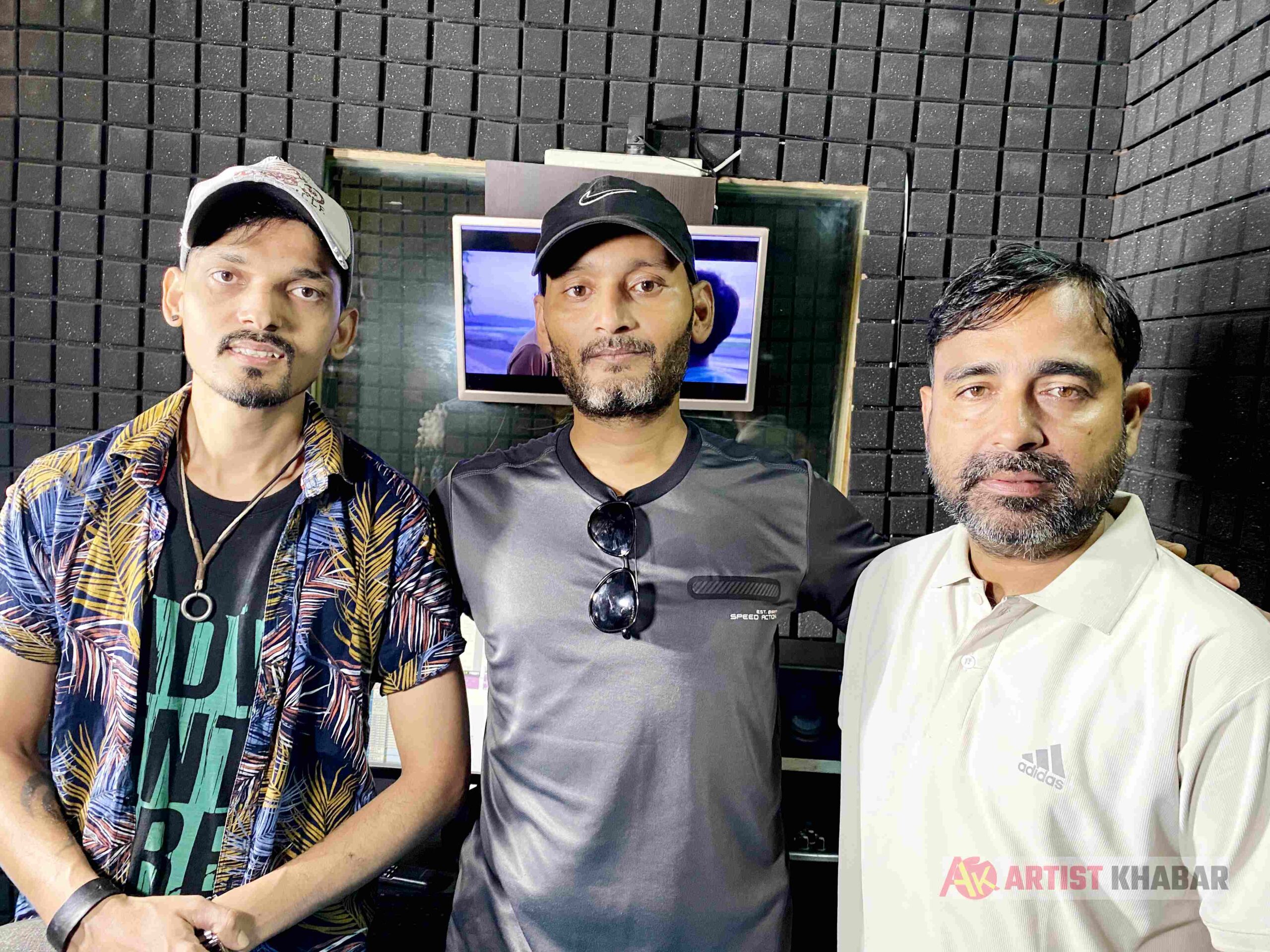 bipin karki in samrat films studio