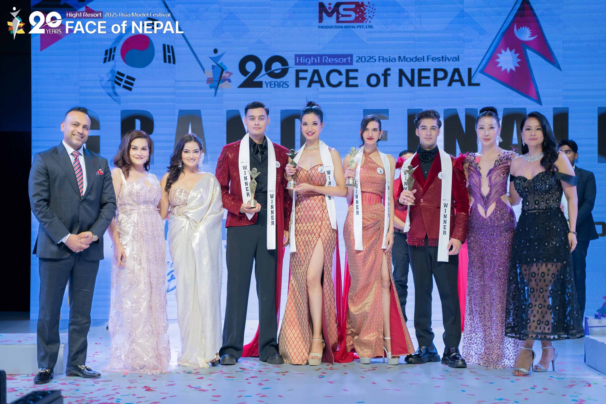 face of nepal 2025 winners