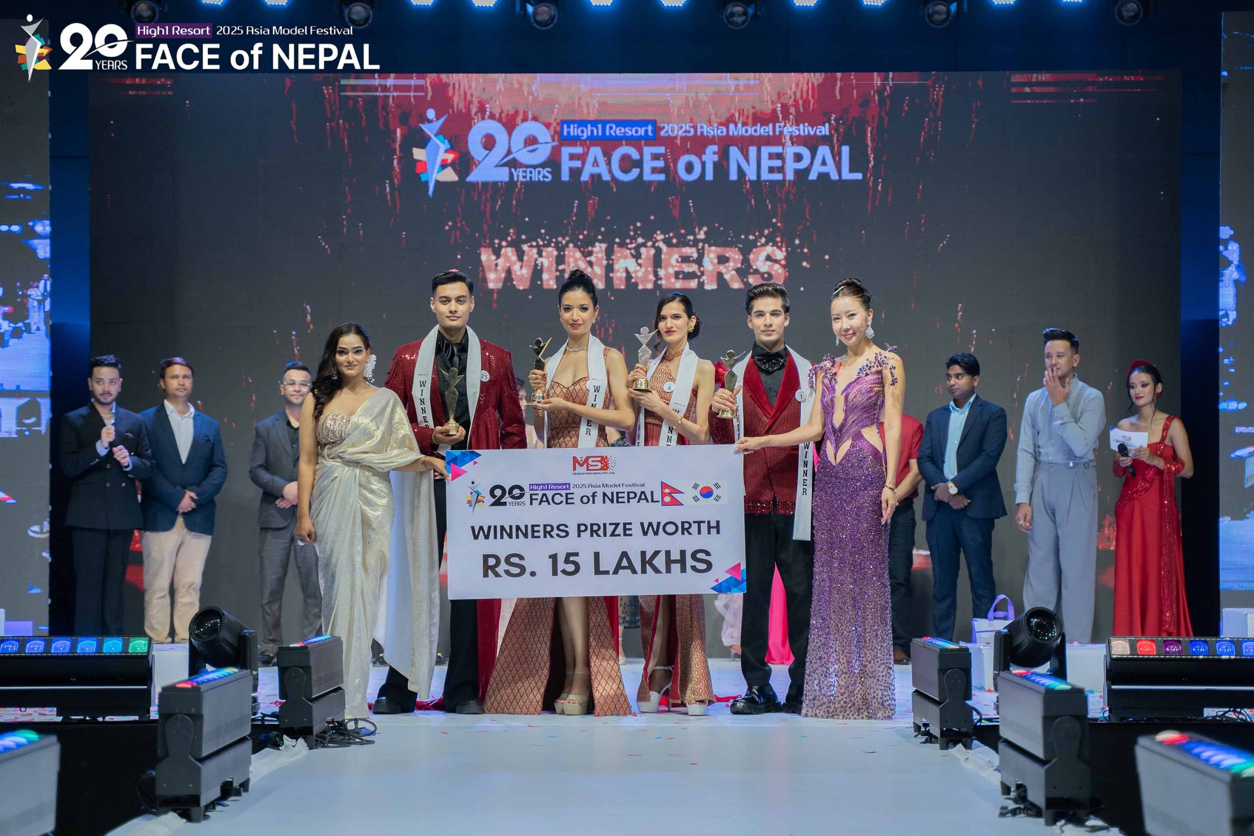 face of nepal 2025 winners