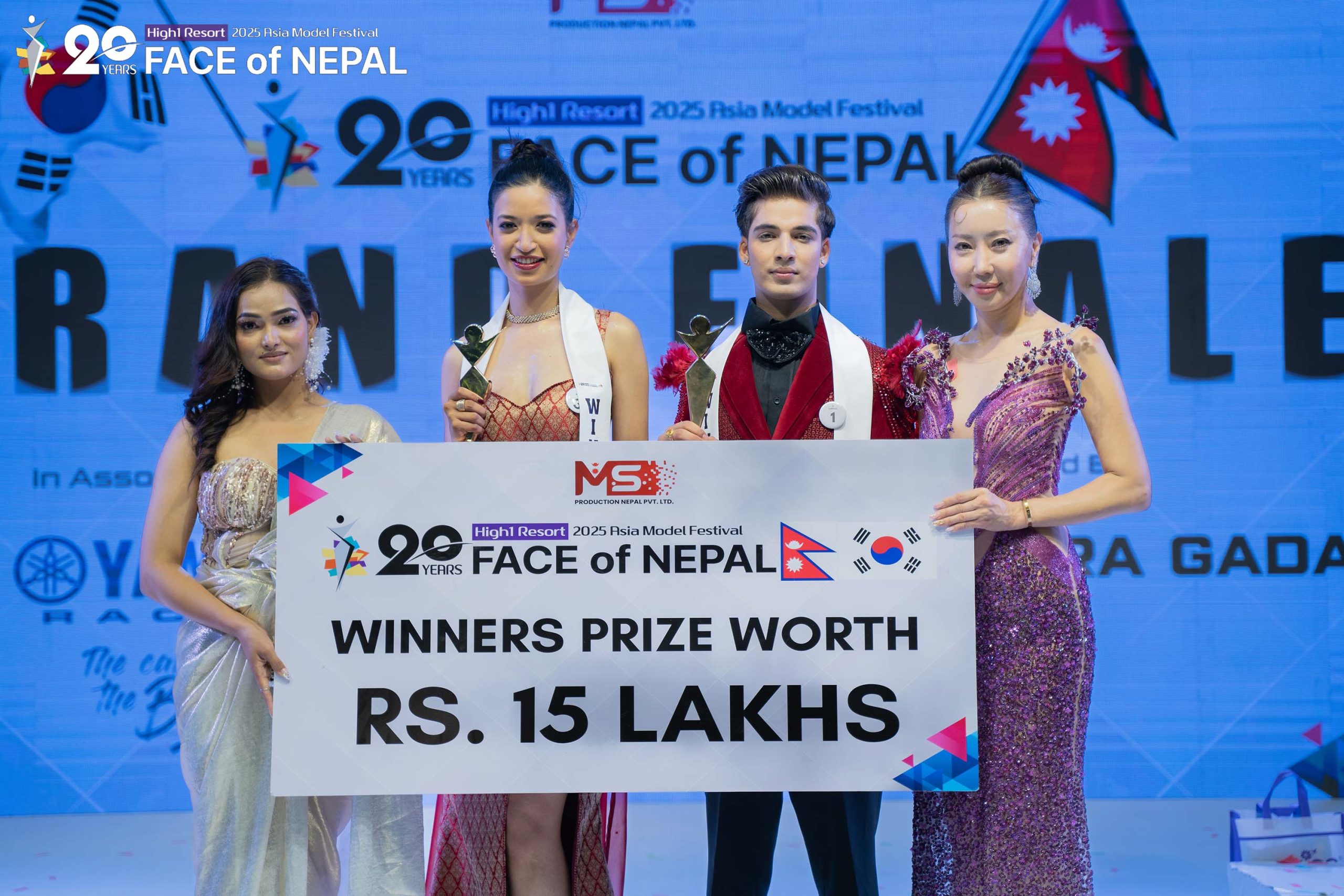 face of nepal 2025 winners