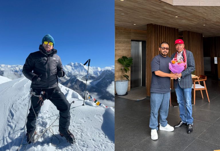 ‘गोर्खा वारियर’ निर्माता सुमन राईले गरे हिमाल आरोहण